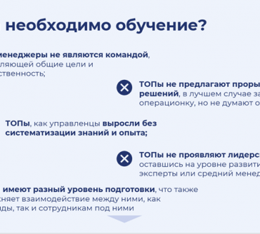 Развитие бизнеса через развитие ТОП-команды